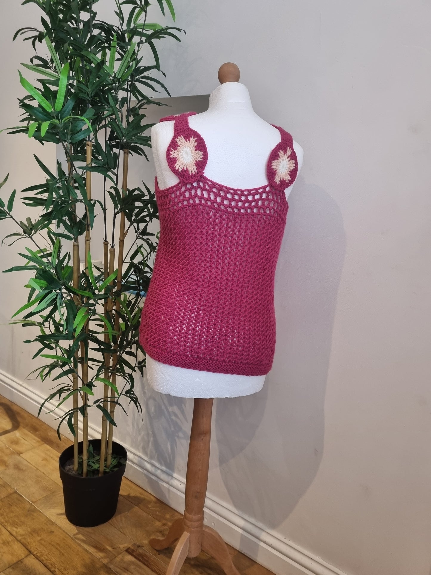 Magenta Vest