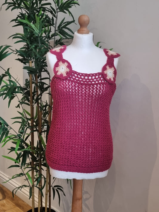 Magenta Vest
