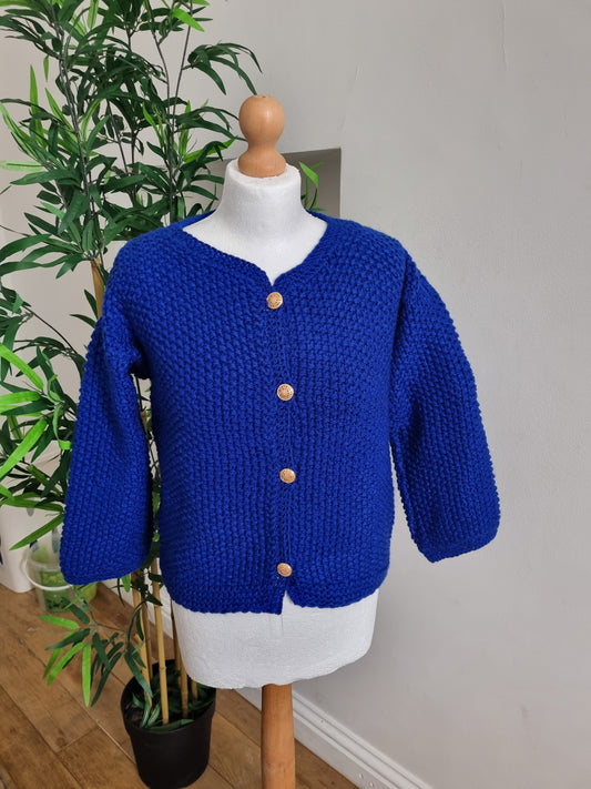 Royal Blue Cardigan