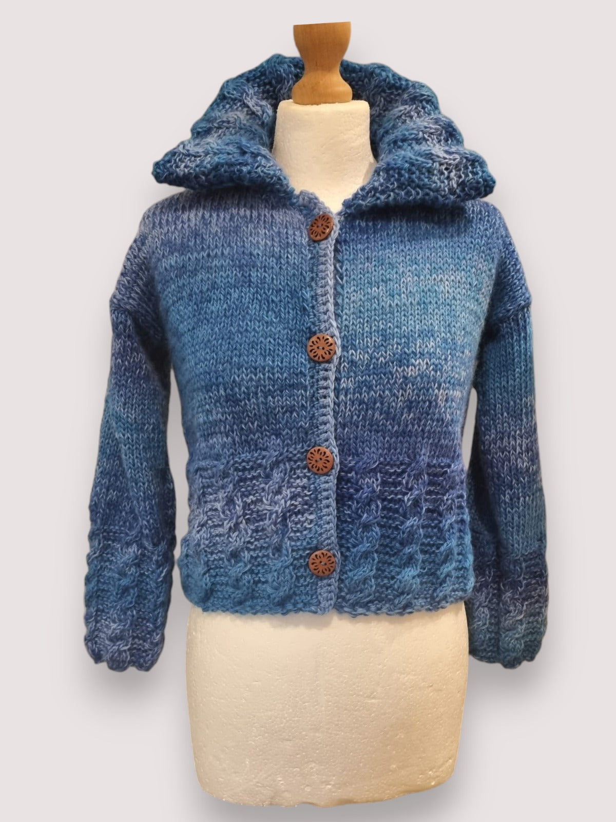 Ocean Mist Buttoned Cardigan