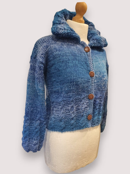 Ocean Mist Buttoned Cardigan