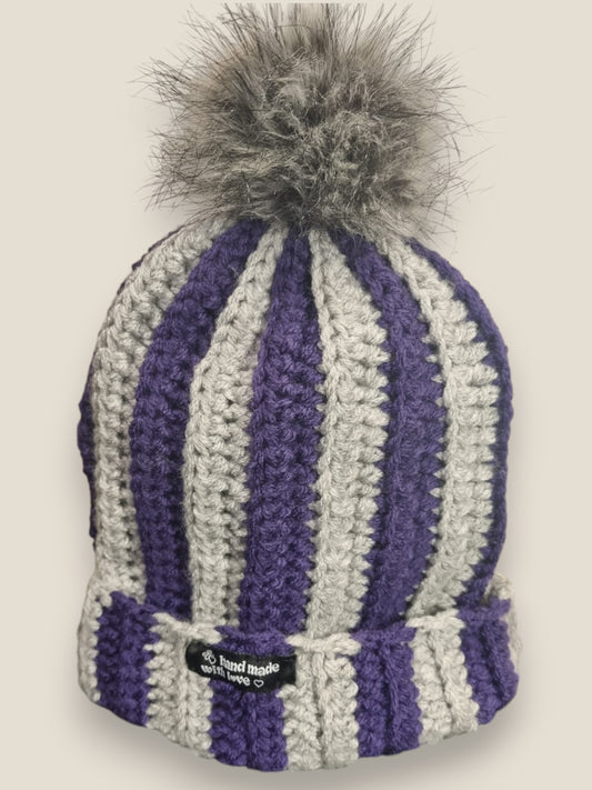 Ash & Amethyst Beanie