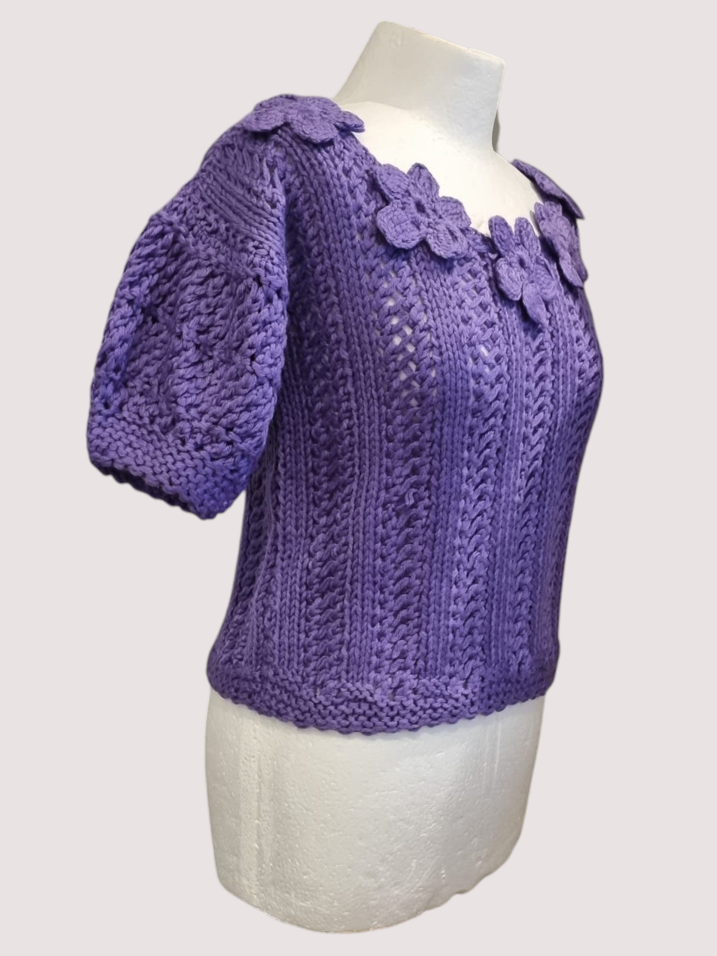 Lavender Petal Harmony Top